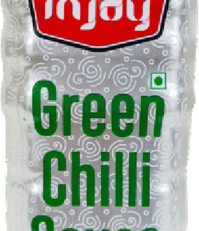 Injoy Green Chilli Sauce - 650g Bottle
